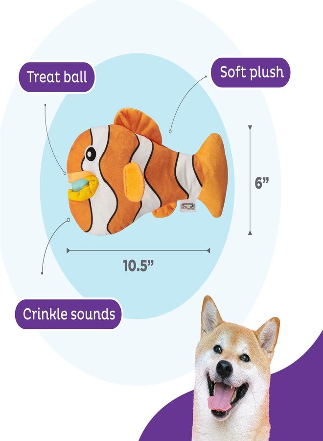 Outward Hound Nina Ottosson Big Mouthz Interactive Plush Dog Puzzle - Treat Ball for Dogs, Engaging Mental Stimulation & Enrichment Toy, Fun Puzzle Game for Canine Intelligence - Image 3